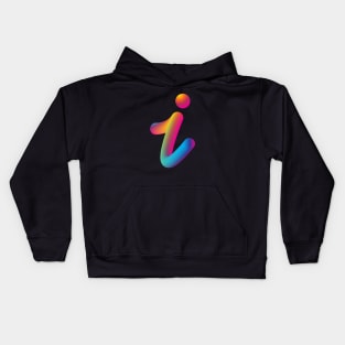 curly i Kids Hoodie